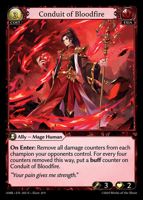 Conduit of Bloodfire - Ultra Rare Cards