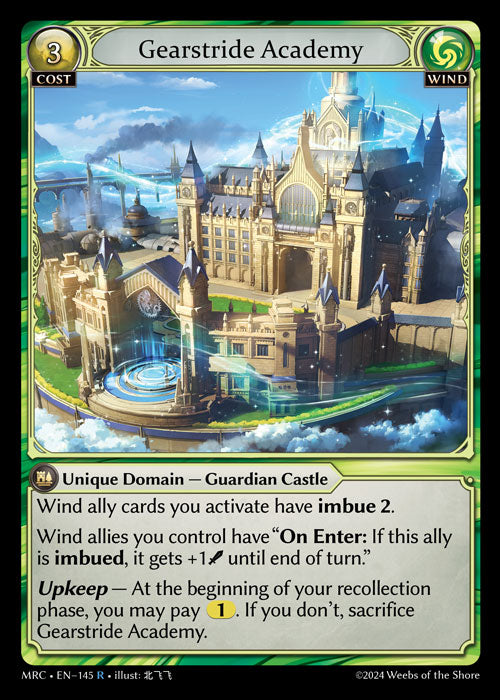 Gearstride Academy (Foil) - Ultra Rare Cards