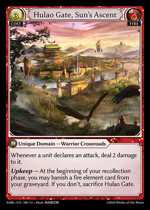 Hulao Gate, Sun's Ascent (Foil) - Ultra Rare Cards