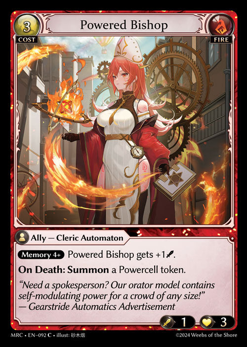 Powered Bishop - Ultra Rare Cards