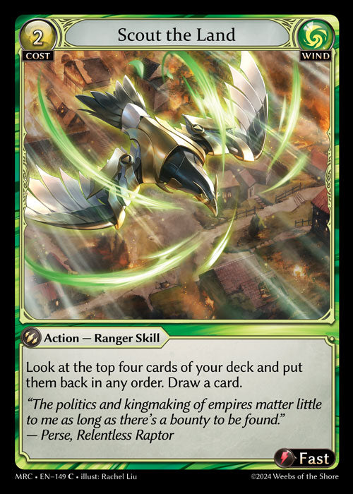 Scout the Land (Foil) - Ultra Rare Cards