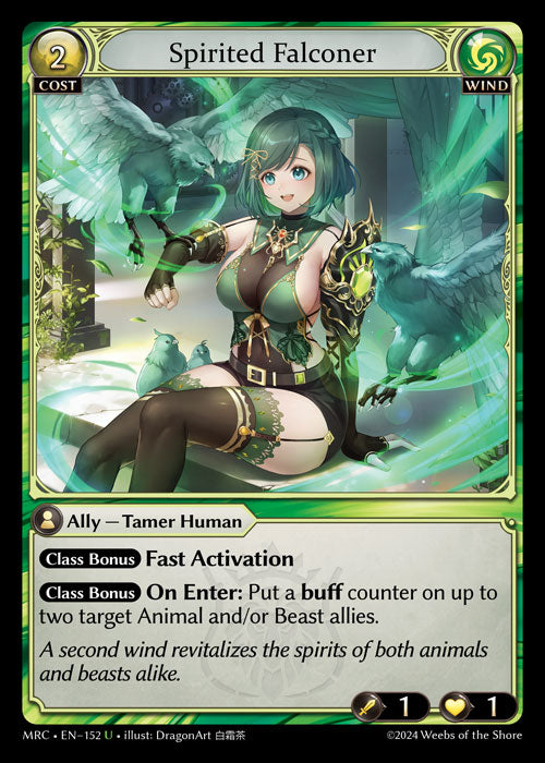 Spirited Falconer - Ultra Rare Cards