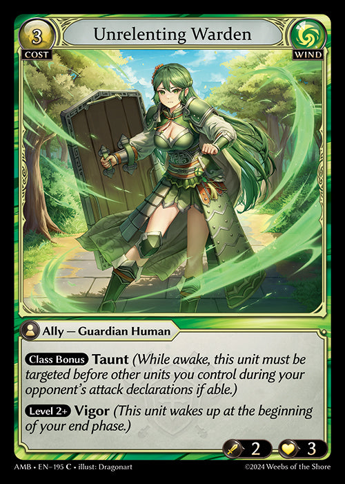 Unrelenting Warden - Ultra Rare Cards