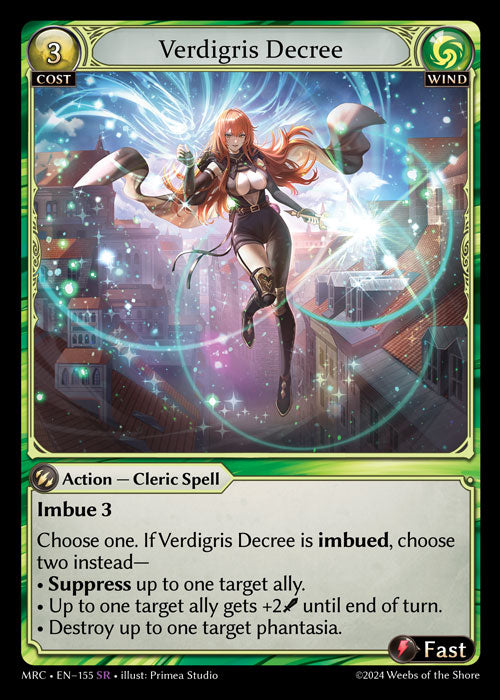 Verdigris Decree - Ultra Rare Cards