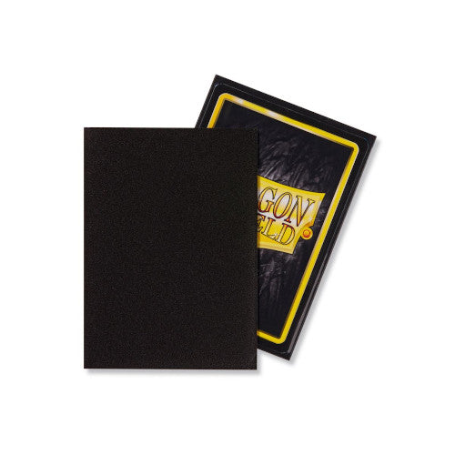Dragon Shield - Matte Standard Size Sleeves 100pk - Black - Ultra Rare Cards