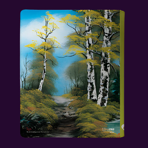 Ultra Pro - Bob Ross Lakeside Path - 9 Pocket Zippered PRO-Binder - Ultra Rare Cards