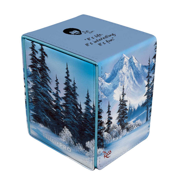 Ultra Pro - Bob Ross Winter Paradise - Alcove Flip Deck Box