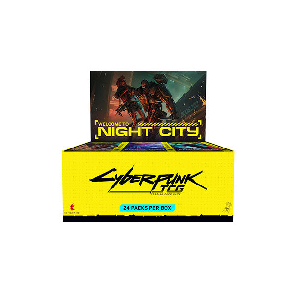Cyberpunk TCG - Welcome to Night City Retail Booster Box (24 Packs)