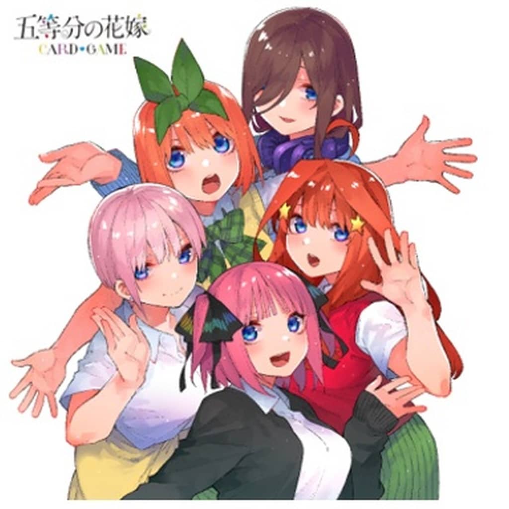 The Quintessential Quintuplets Trading Card Game - Booster Box 5 Susumisudzukero Nichijoo (12 Packs) JAPANESE