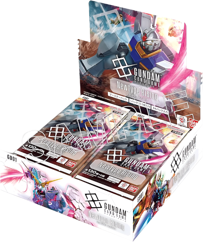Gundam Card Game Booster Box [GD01] - Newtype Rising - Ultra Rare Cards