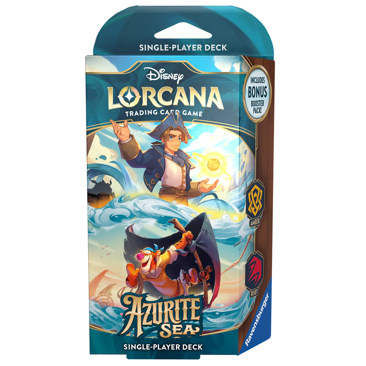 Disney Lorcana TCG Azurite Sea Set 6 - Amber & Ruby Starter Deck - Ultra Rare Cards