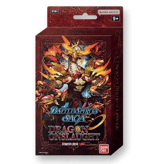 BATTLE SPIRITS SAGA STARTER DECK ST01 - DRAGON ONSLAUGHT - Ultra Rare Cards