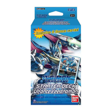 DIGIMON CARD GAME STARTER DECK ST8 - ULFORCEVEEDRAMON - Ultra Rare Cards