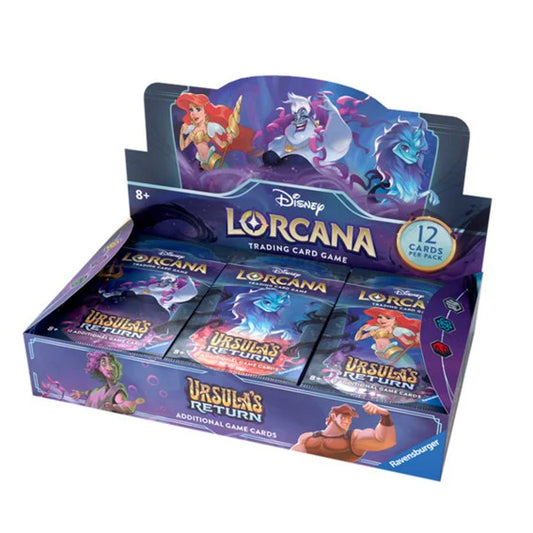 DISNEY LORCANA: URSULA'S RETURN BOOSTER BOX - Ultra Rare Cards