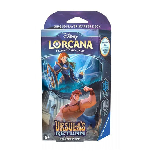 DISNEY LORCANA: URSULA'S RETURN STARTER DECK - ANNA AND HERCULES - Ultra Rare Cards