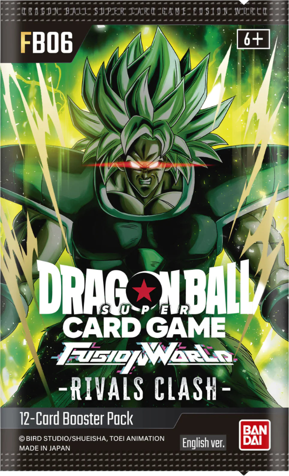 Dragon Ball Super CG - Fusion World: Rivals Clash (FB06) - CASE (12 Booster Boxes) - Ultra Rare Cards