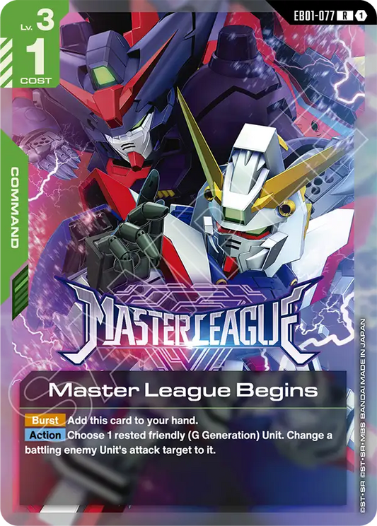 Master League Begins