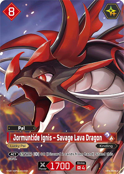 Jormuntide Ignis – Savage Lava Dragon - OSR