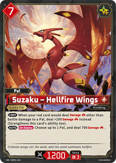 Suzaku – Hellfire Wings - RR
