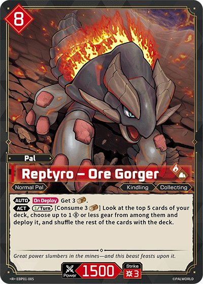 Reptyro – Ore Gorger - R