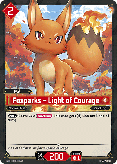 Foxparks – Light of Courage - SR