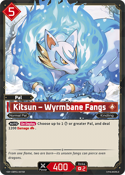 Kitsun – Wyrmbane Fangs - SR