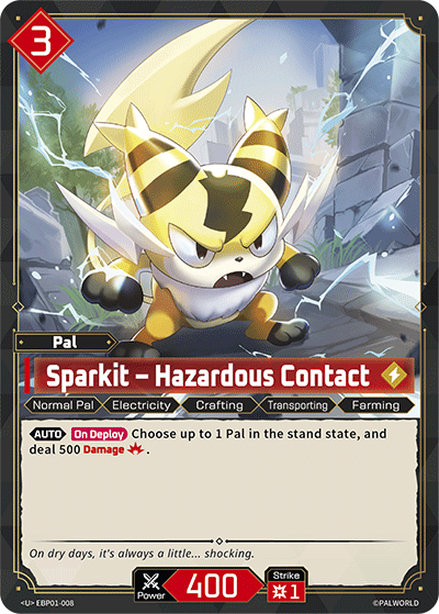 Sparkit – Hazardous Contact - U