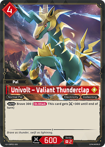 Univolt – Valiant Thunderclap - U