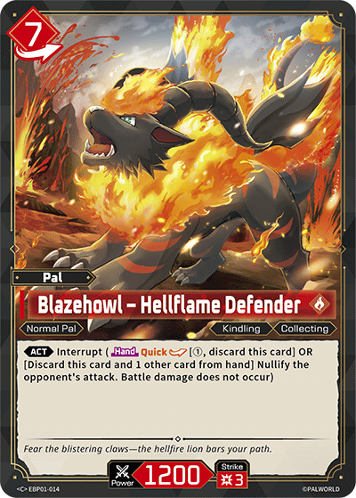 Blazehowl – Hellflame Defender - U