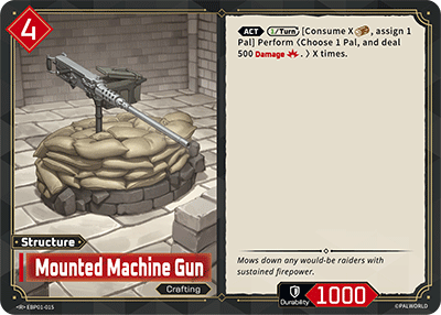 Mounted Machine Gun - R