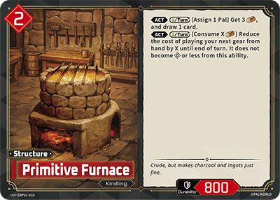 Primitive Furnace - U