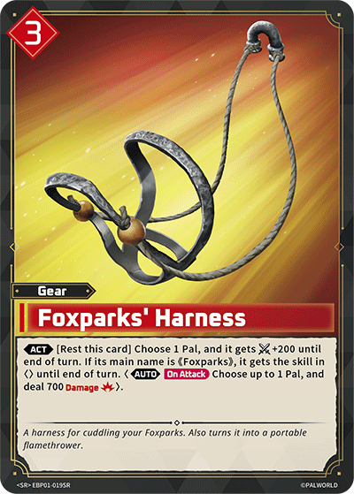 Foxparks' Harness - SR