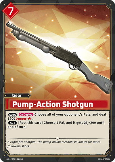 Pump-Action Shotgun - SR