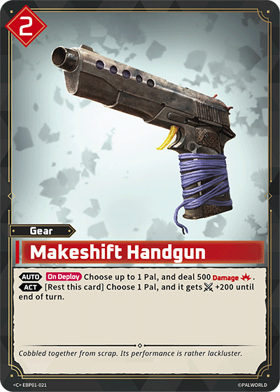 Makeshift Handgun - C