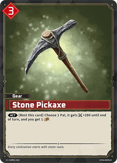 Stone Pickaxe - C