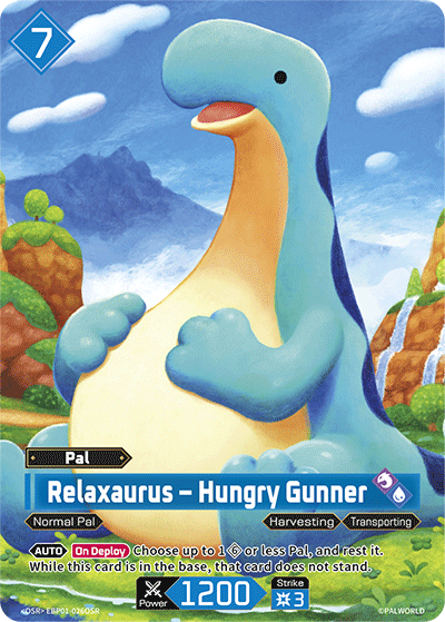 Relaxaurus – Hungry Gunner - OSR