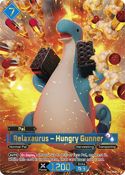 Relaxaurus – Hungry Gunner - SP