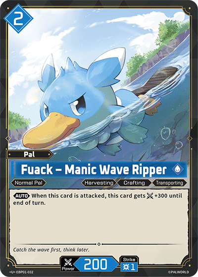Fuack – Manic Wave Ripper - U