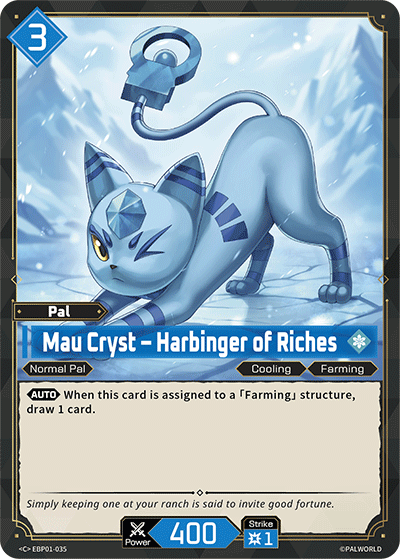 Mau Cryst – Harbinger of Riches - C