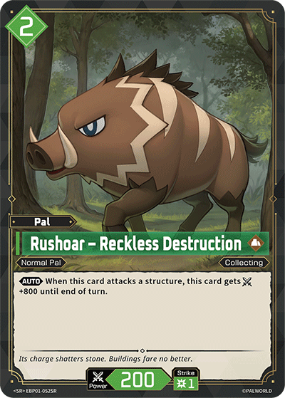 Rushoar – Reckless Destruction - SR
