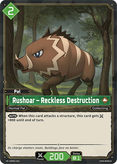 Rushoar – Reckless Destruction - R