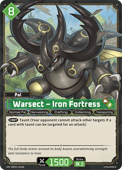 Warsect – Iron Fortress - SR
