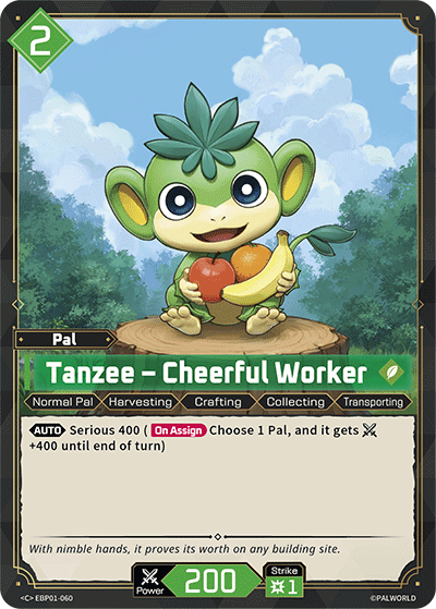 Tanzee – Cheerful Worker - C