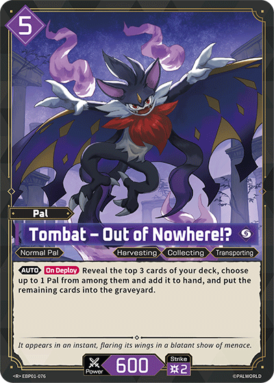 Tombat – Out of Nowhere!? - R