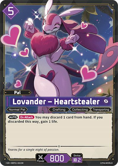 Lovander – Heartstealer - SR