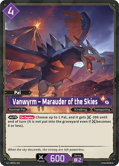 Vanwyrm – Marauder of the Skies - U