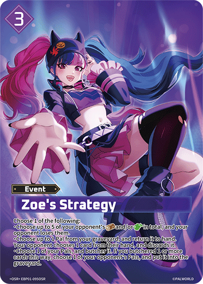 Zoe's Strategy - OSR