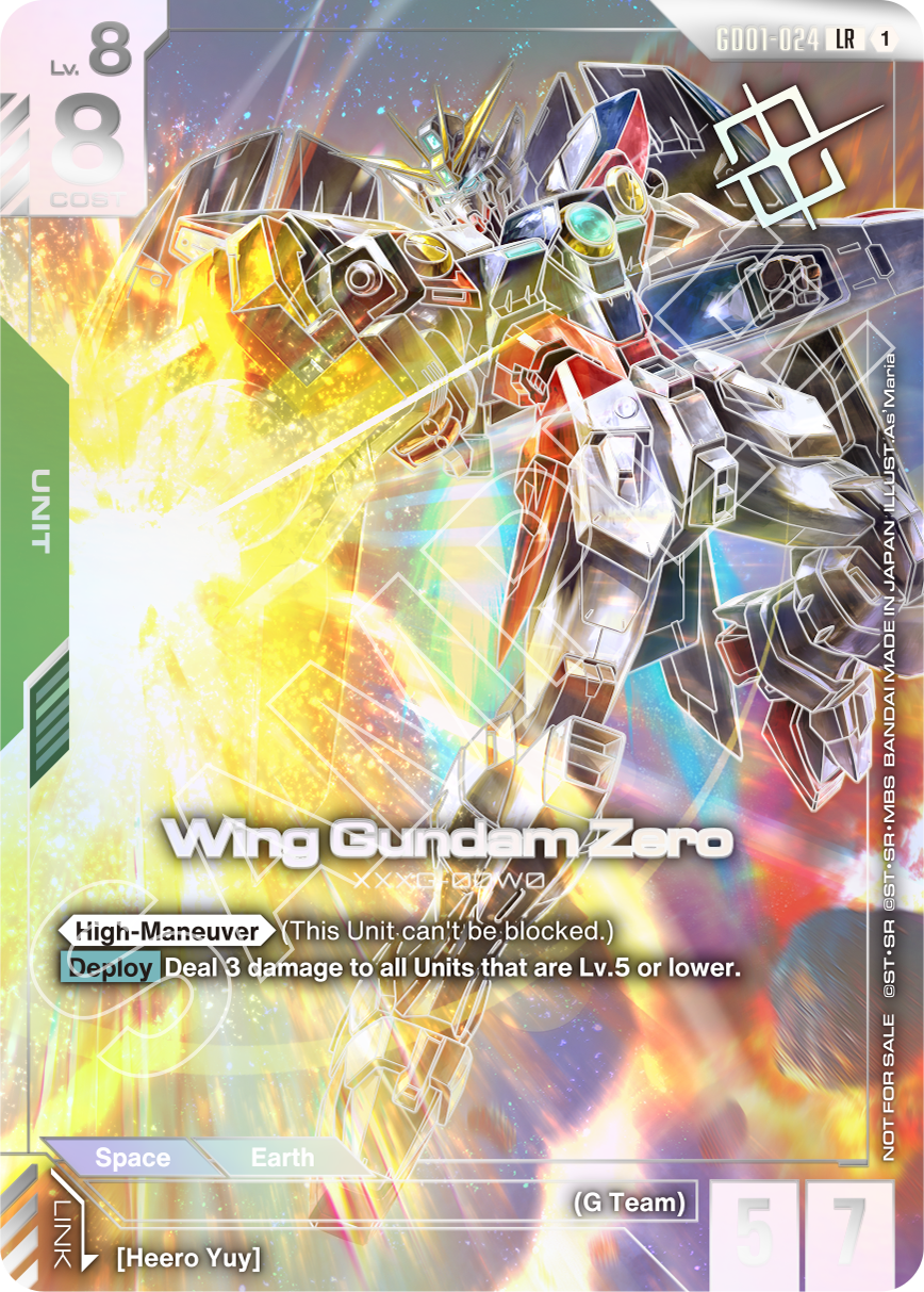 Wing Gundam Zero - Offline Regional Winner