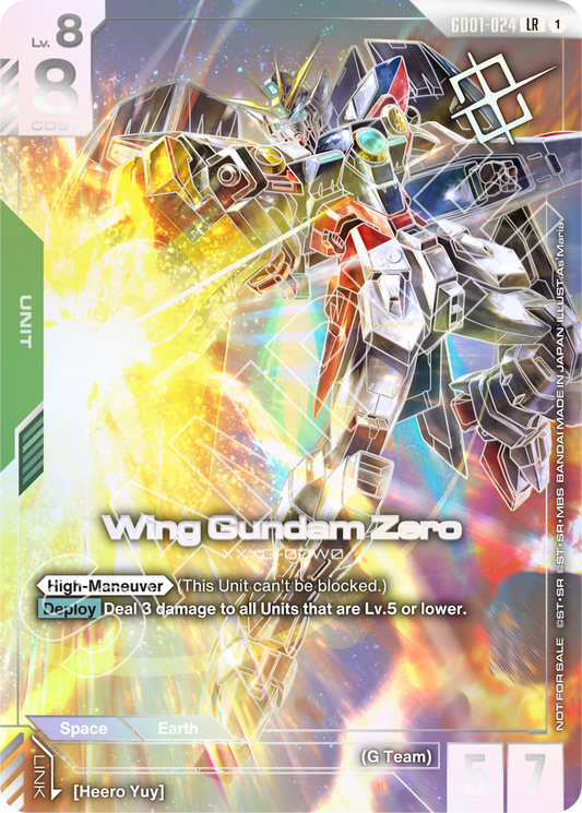 Wing Gundam Zero - Offline Regional Winner