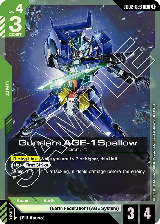 Gundam AGE-1 Spallow